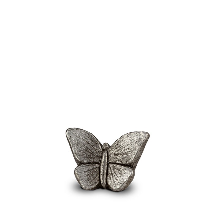 Keepsake Butterfly Silver Urn.